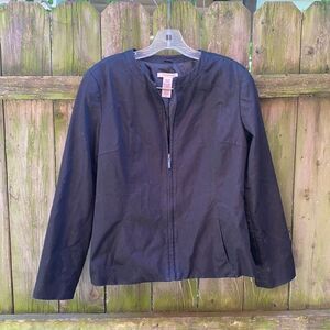 Covington zip up blazer sz. M